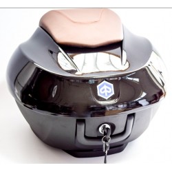 Piaggio Βαλιτσάκι Beverly 300-350 36L Μαύρο (Καφέ Σέλα) Piaggio Βαλιτσάκι Beverly 300-350 36L Μαύρο (Καφέ Σέλα)