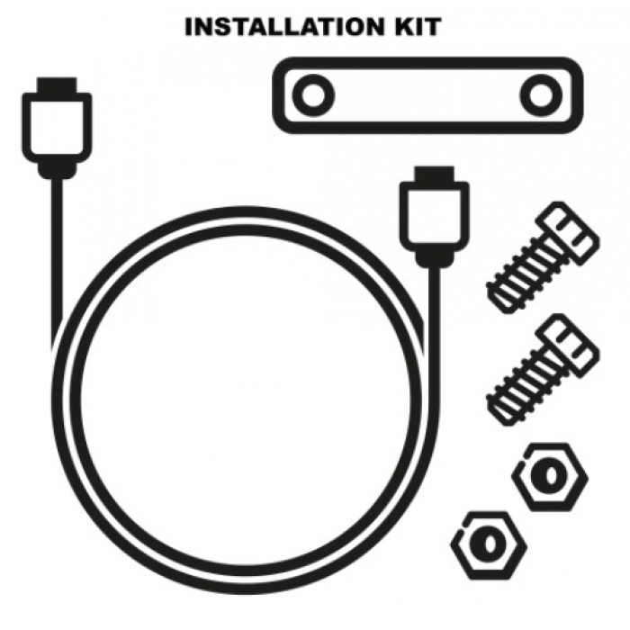 Vespa KIT Εγκατάστασης Πλατφόρμας Πολυμέσων MIA GTS '23 GPS / Θήκες & Βάσεις GPS