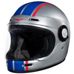 Moto Guzzi Κράνος MRV Ασημί / Μπλε / Κόκκινο  ΚΡΑΝΗ