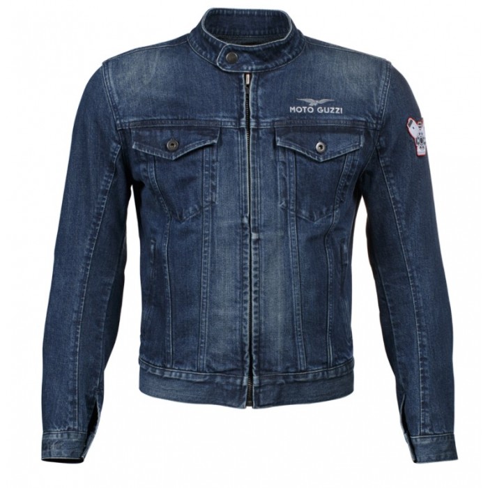 Moto Guzzi Μπουφάν Denim Jacket Μπλε ΕΝΔΥΣΗ