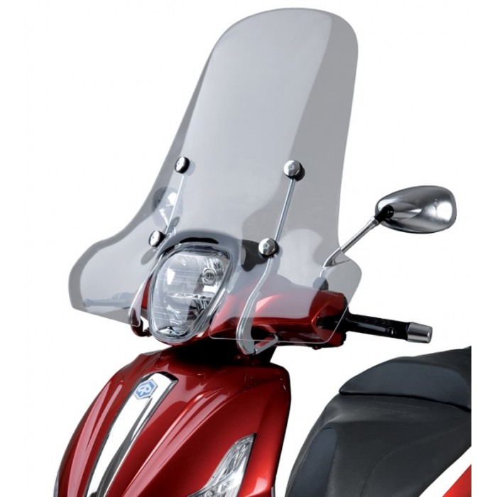 Piaggio Παρμπρίζ Κομπλέ για Beverly 300-350 (2010-2020) ΖΕΛΑΤΙΝΕΣ & ΚΙΤ ΤΟΠΟΘΕΤΗΣΗΣ