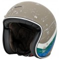 Vespa Κράνος Heritage Γκρι-Μπεζ 15099 ΚΡΑΝΗ