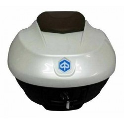 Piaggio Βαλιτσάκι Beverly 300/350 EU4 36L Άσπρη (Μαύρη Πλάτη) 595 Βαλίτσες (Topcase)