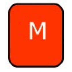 Piaggio Καπάκι Βαλίτσας 52 lt Arancio Sunset (A16) ΒΑΛΙΤΣΕΣ / ΒΑΣΕΙΣ / TANKBAG