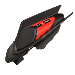 APRILIA ΚΑΛΥΜΜΑ ΣΕΛΑΣ ΣΥΝ TUONO/RS 660 E5+ ΜΑΥΡΟ Καπάκια Σέλας (Μονόσελο)