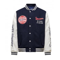 VESPA ΤΖΑΚΕΤ 80TH VARSITY  Μπλούζες / Γιλέκα / Ζακέτες