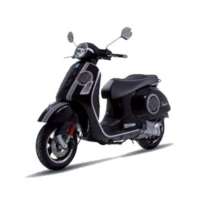 Αυτοκόλλητα Vespa Super 300 Σετ Μαύρο    